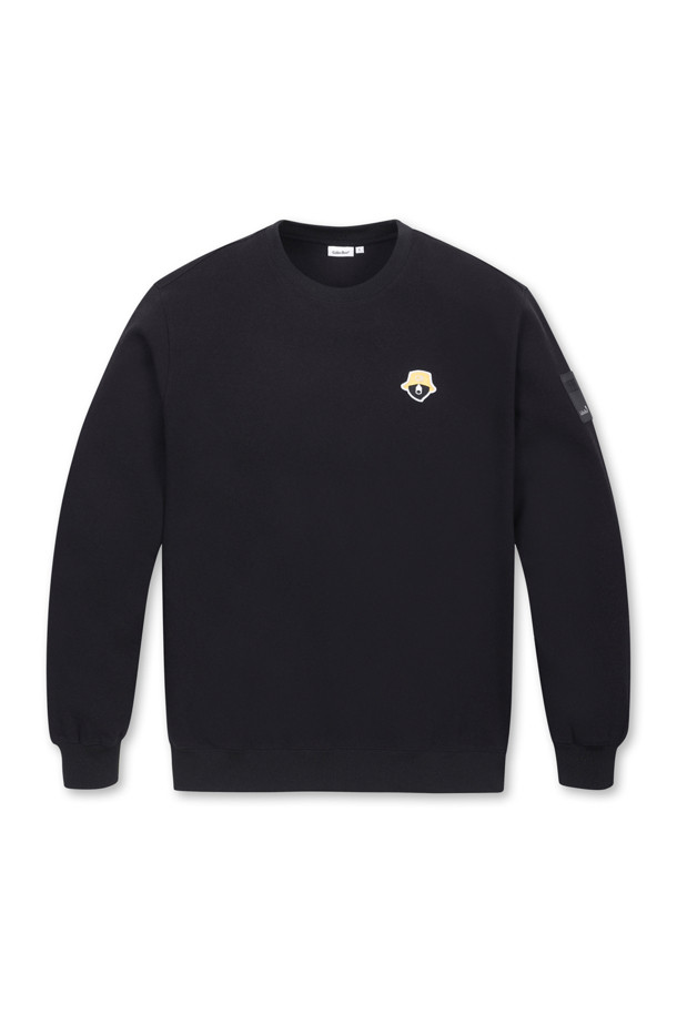 Golden Bear - 스웨트셔츠 - Double Face Pique Crewneck Sweatshirt					 					 					