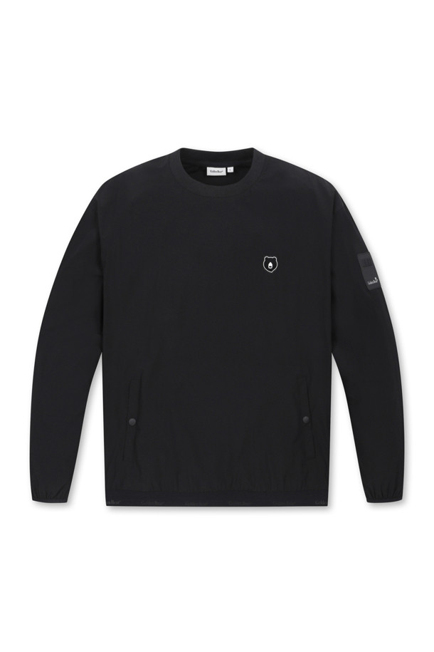 Golden Bear - 긴팔 상의 - Stretchable Woven Long Sleeves Sweatshirt