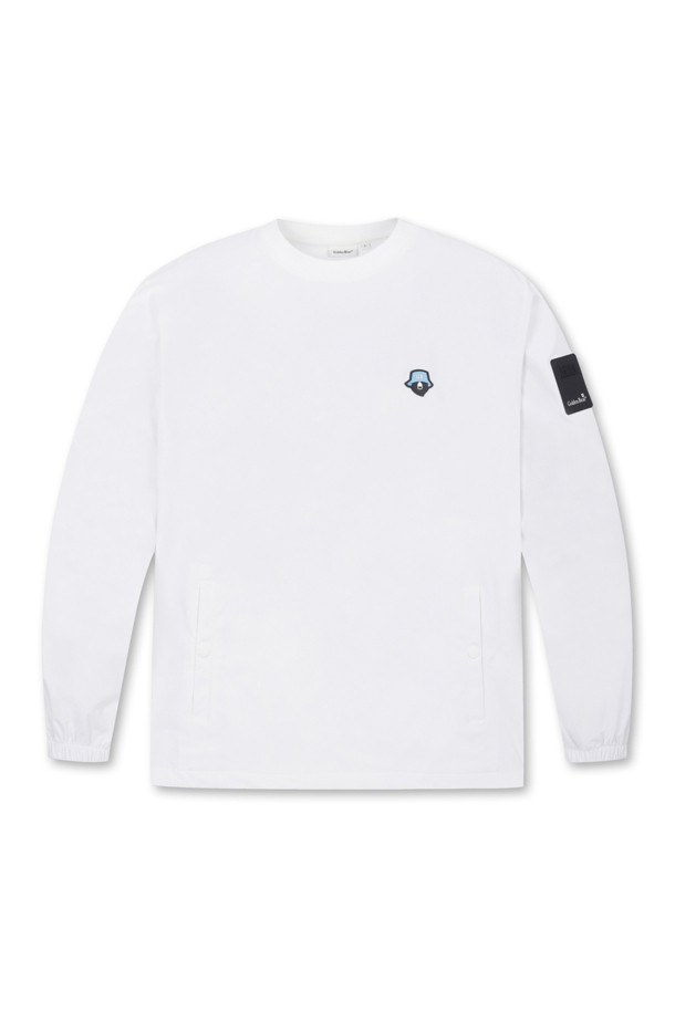 Golden Bear - 긴팔 상의 - Back Printed Woven Sweatshirt