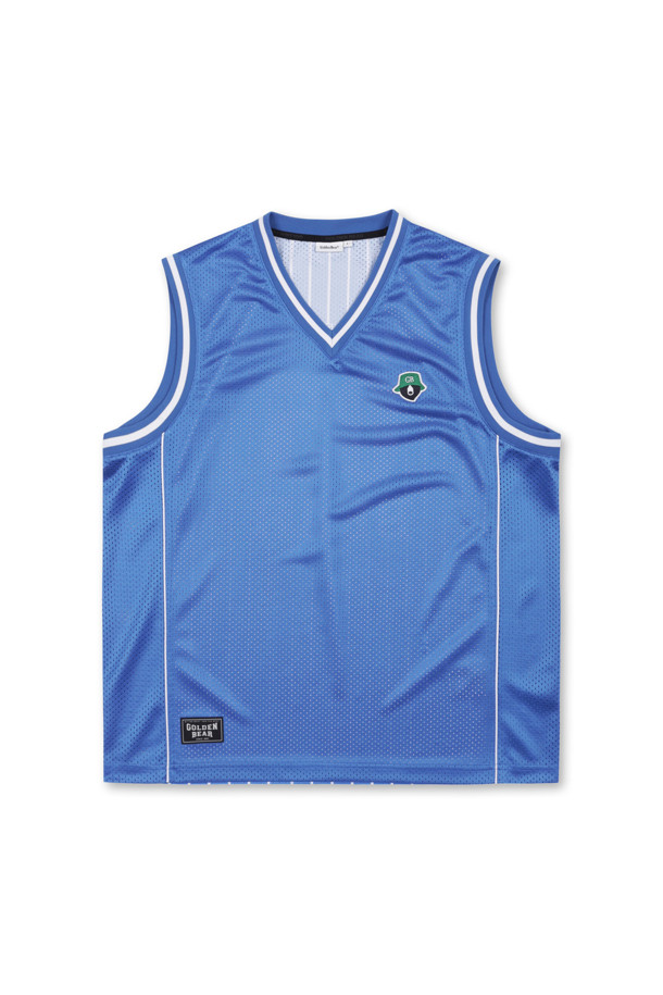 Golden Bear - 반팔티셔츠 - (UNI) Printed Back Mesh Sleeveless					 					 					