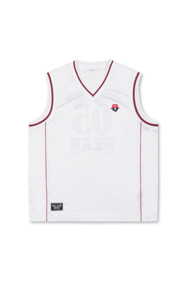 Golden Bear - 반팔티셔츠 - (UNI) Printed Back Mesh Sleeveless					 					 					