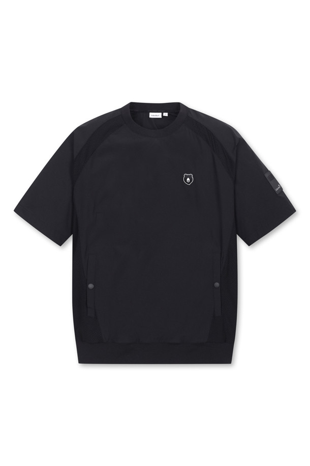 Golden Bear - 반팔티셔츠 - Stretchable Nylon Crewneck Sweatshirt