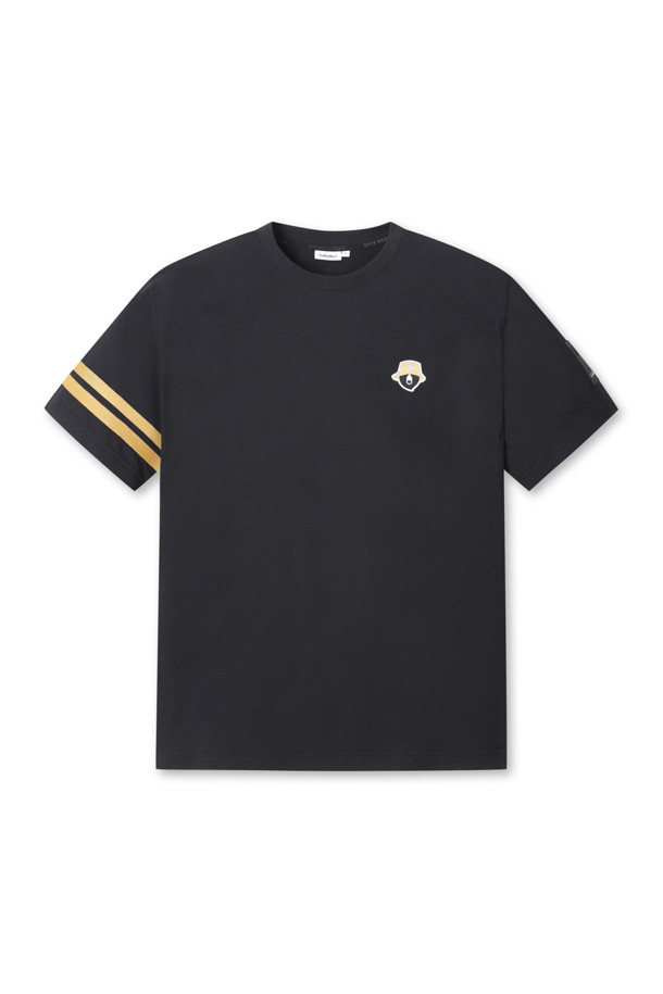 Golden Bear - 반팔티셔츠 - (UNI) Printed Back Lined Sleeves T-shirt					 					 					