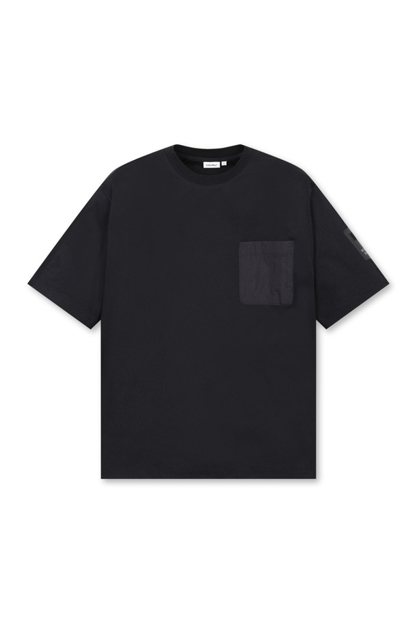 Golden Bear - 반팔티셔츠 - Ribstop Pocket Patched Crewneck T-shirt			