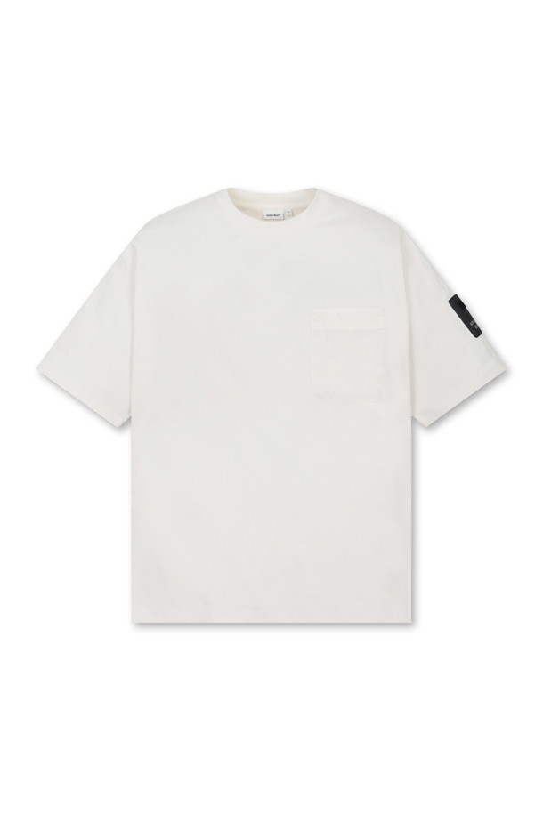 Golden Bear - 반팔티셔츠 - Ribstop Pocket Patched Crewneck T-shirts					 					 					