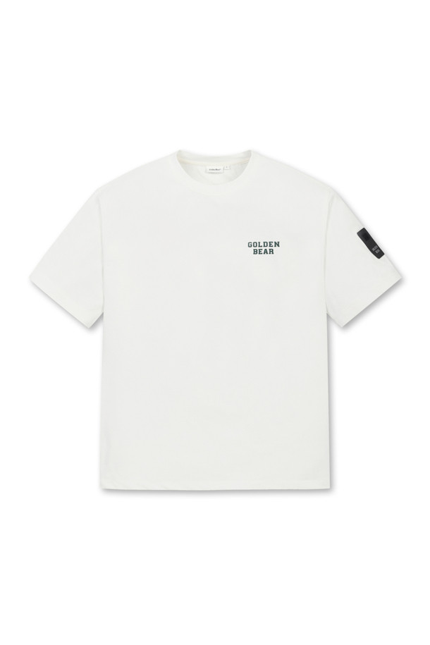 Golden Bear - 반팔티셔츠 - (UNI) SORONA Card Motif Printed Back T-shirt