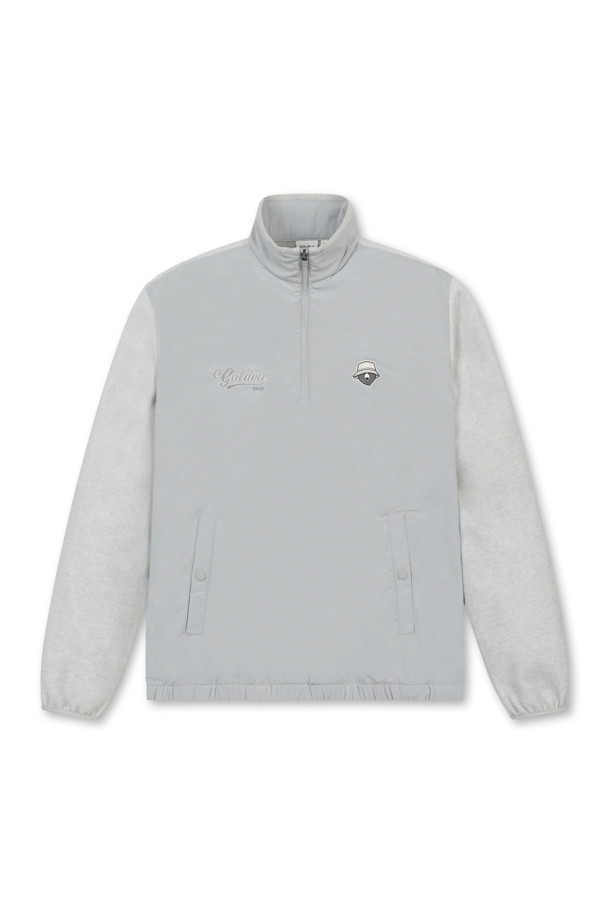 남성용 플리스 하이브리드 하프 집업 점퍼입니다. 부드러운 플리스 소재로 제작되어 뛰어난 착용감을 선사하며, 보온성을 극대화하여 가을, 겨울철 추위에도 끄떡없습니다. 하프 넥 디자인과 레귤러핏으로 스포티하면서도 캐주얼한 스타일을 연출할 수 있습니다. 골프를 즐길 때뿐만 아니라 일상에서도 편안하게 착용하기 좋은 아이템입니다. 그레이 컬러의 무지 디자인으로 미니멀한 스타일을 선호하는 분들께 추천합니다.
