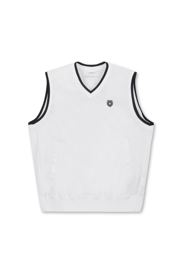 Golden Bear - 베스트 - V Neck Woven Vest