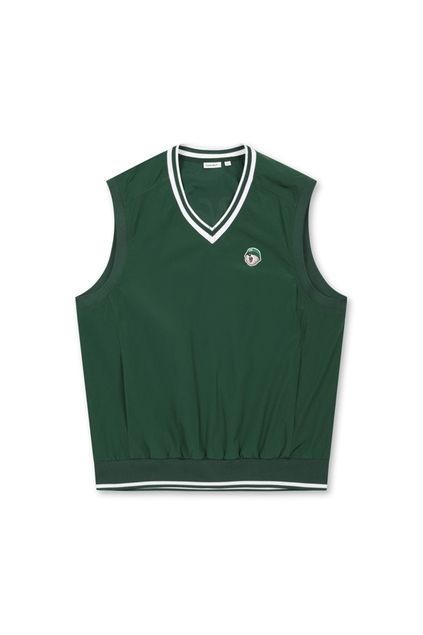 Golden Bear - 베스트 - Color Block V Neck Vest