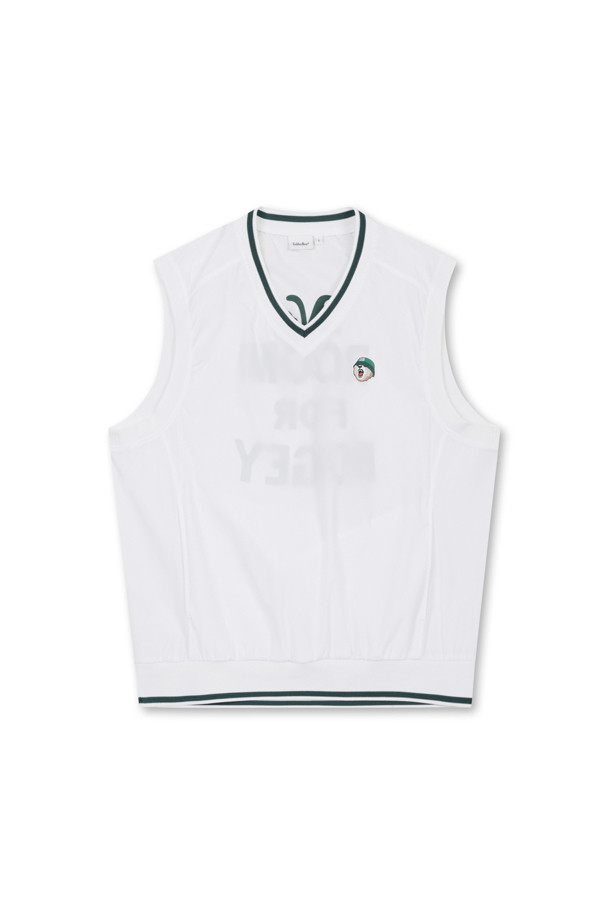 Golden Bear - 베스트 - Color Block V Neck Vest