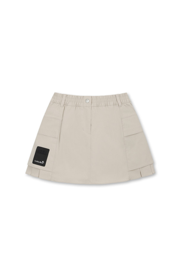 Golden Bear - 미니스커트 - (WOMEN) Side-Pleated Cargo Culottes