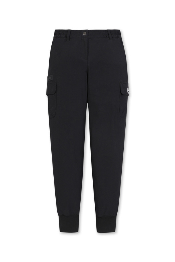 Golden Bear - 롱/미디팬츠 - (WOMEN) Flap Cargo Pocket Jogger Pants