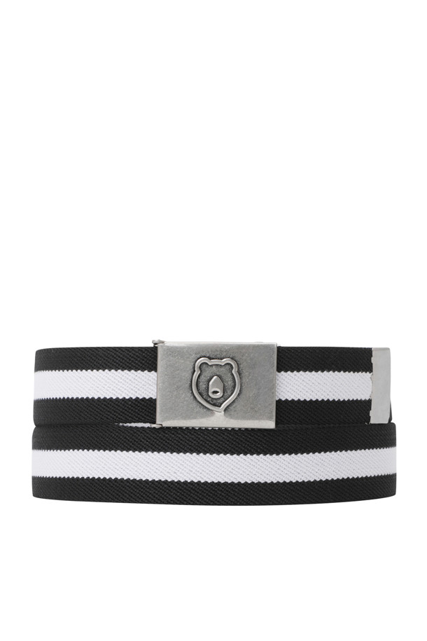 Golden Bear - 벨트 - Striped Stretch Band Belt