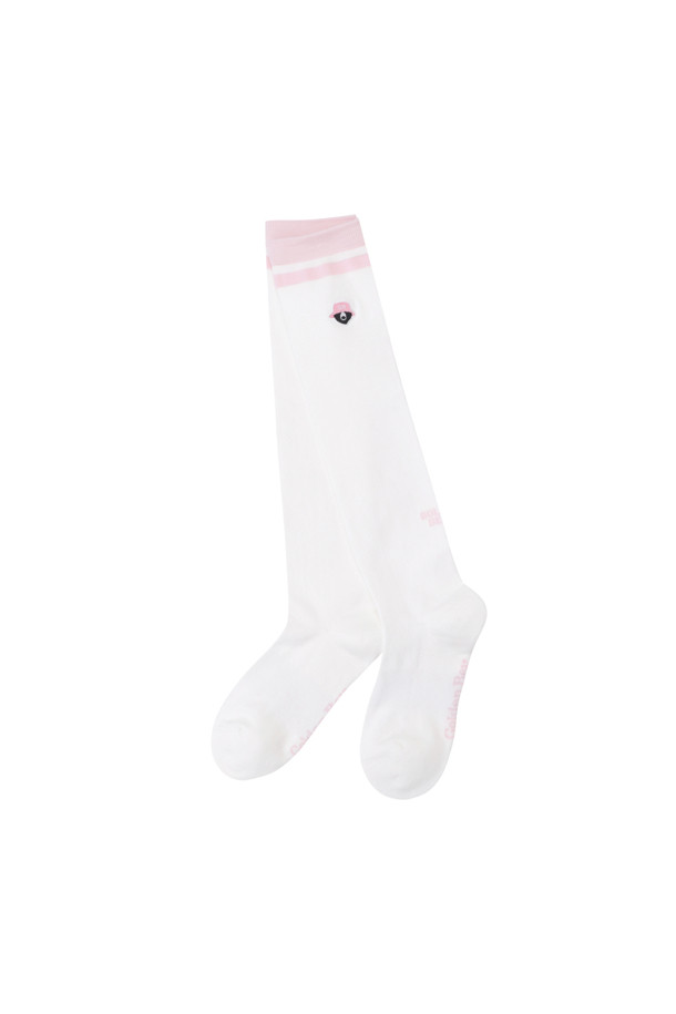 Golden Bear - 양말 - (Women's) Color Tipping Bucket Bear Knee Socks