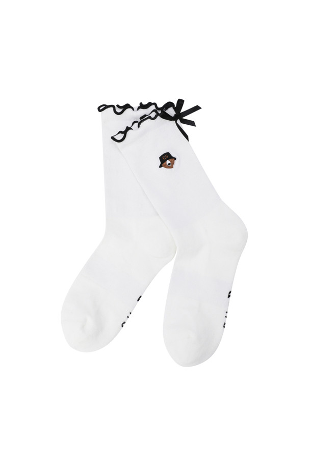 Golden Bear - 양말 - (Women's) Shirring Ribbon tie Socks