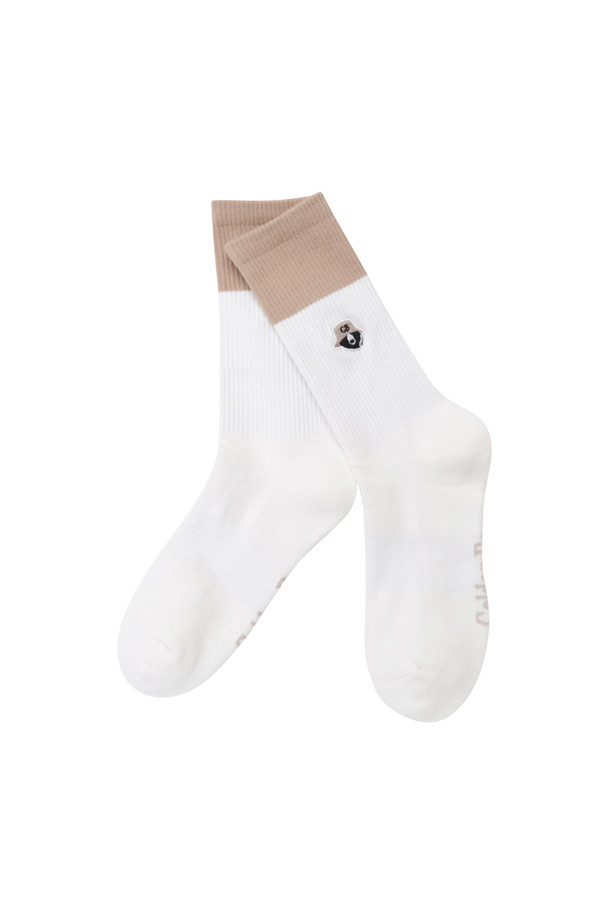 Golden Bear - 양말 - (WOMEN) ColorBlock Mid Socks