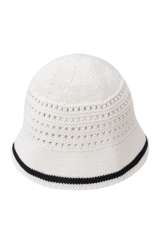 Golden Bear - 모자 - (WOMEN) Crochet Essential Bucket Hat