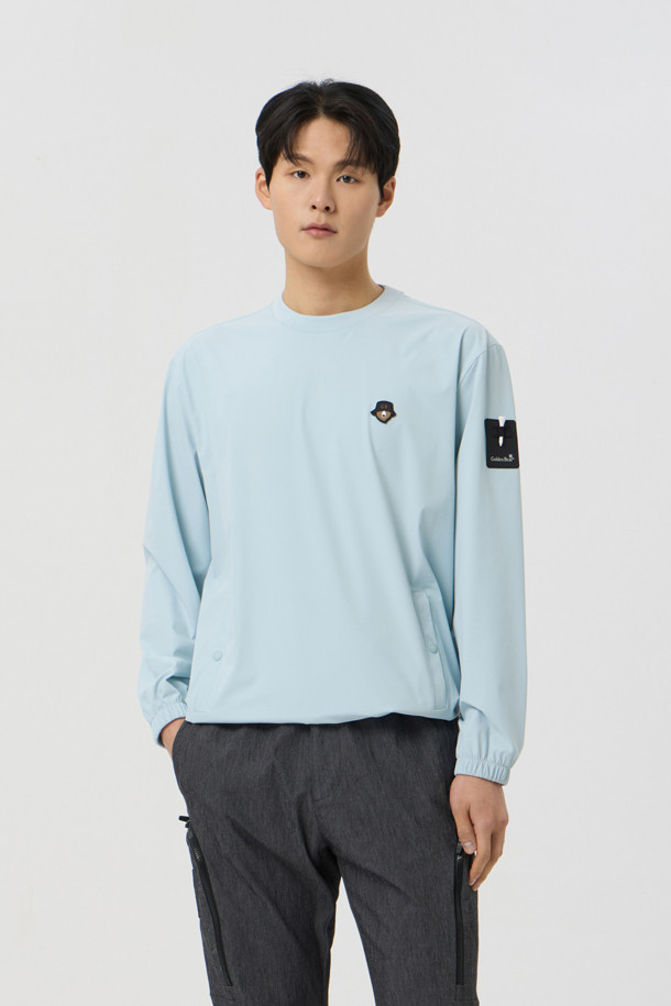 Golden Bear - 긴팔 상의 - Back Logo Woven Sweatshirt