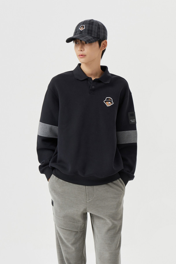 보더 라인 슬리브스 칼라 스웨트셔츠는 남성을 위한 가을/겨울용 레귤러핏 스웨트셔츠입니다. 블랙, 그레이 두 가지 색상으로 출시되었으며, 스포티하고 캐주얼한 스타일을 연출합니다. 면 소재로 제작되어 부드러운 촉감을 제공하며, 두꺼운 두께감으로 따뜻함을 더합니다. 골프룩과 일상복으로 모두 활용 가능하며, 소매 배색 디테일과 카라넥 디자인이 특징입니다. 긴소매 기장의 무지 스웨트셔츠로, 미니멀한 스타일 연출에도 용이합니다.
