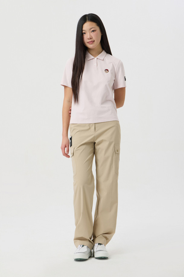 Golden Bear - 롱/미디팬츠 - (WOMEN) Semi-wide Pants