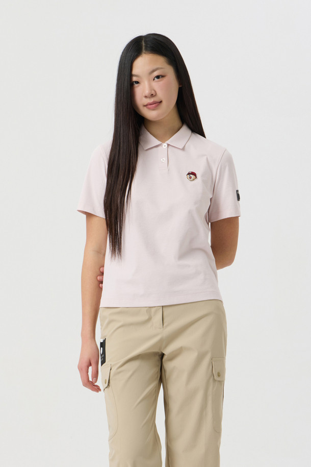 Golden Bear - 반소매 티셔츠 - (WOMEN) VICTORY Polo shirt					 					 					