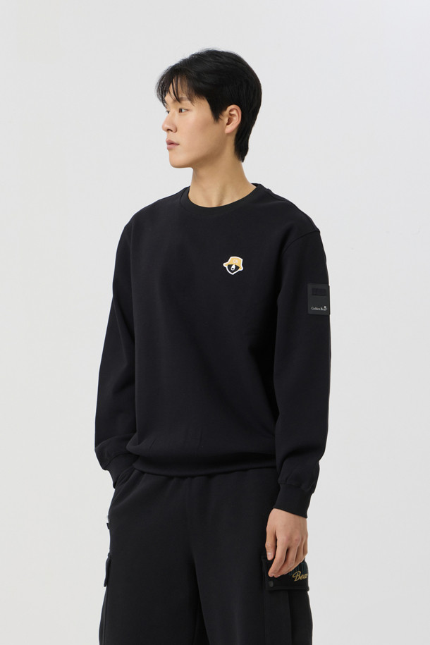 Golden Bear - 긴팔 상의 - Back Logo Woven Sweatshirt