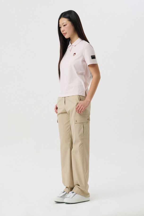 Golden Bear - 롱/미디팬츠 - (WOMEN) Semi-wide Pants