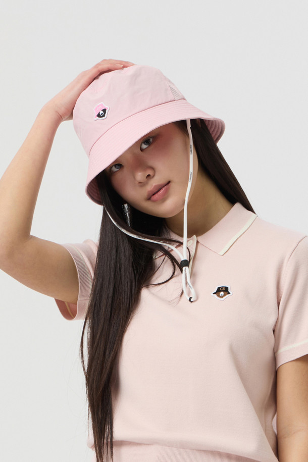 Golden Bear - 모자 - (WOMEN) Slogan Bucket Hat