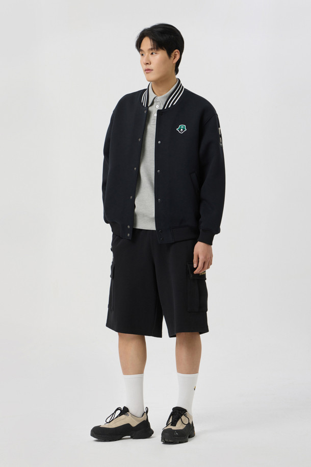 Golden Bear - 하프팬츠 - Double Face Pique Shorts					 					 					