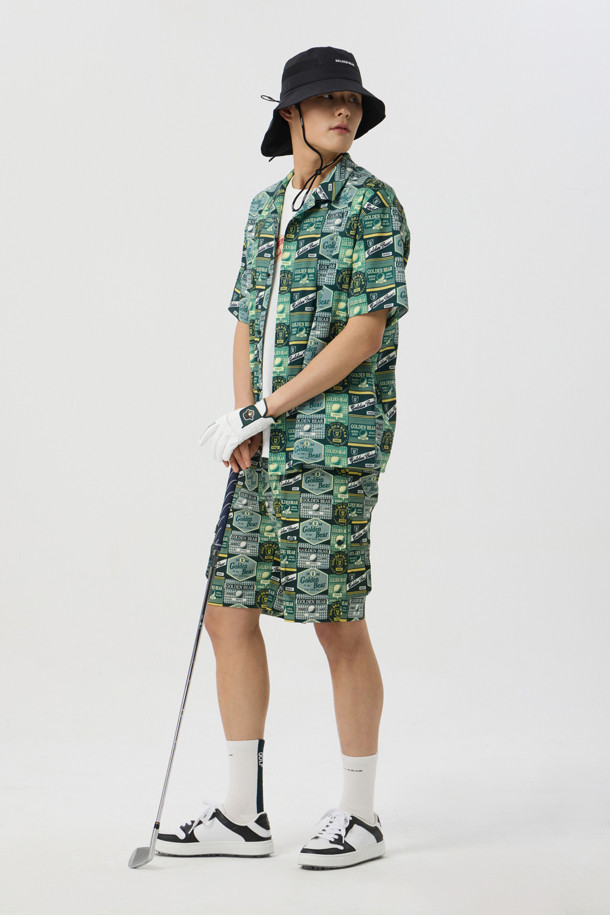 Golden Bear - 하프팬츠 - (UNI) All-Over Printed Shorts					 					 					