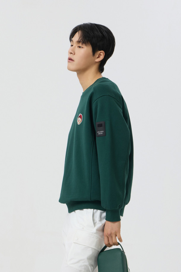 Golden Bear - 스웨트셔츠 - Back Printed Crewneck Pullover					 					 					