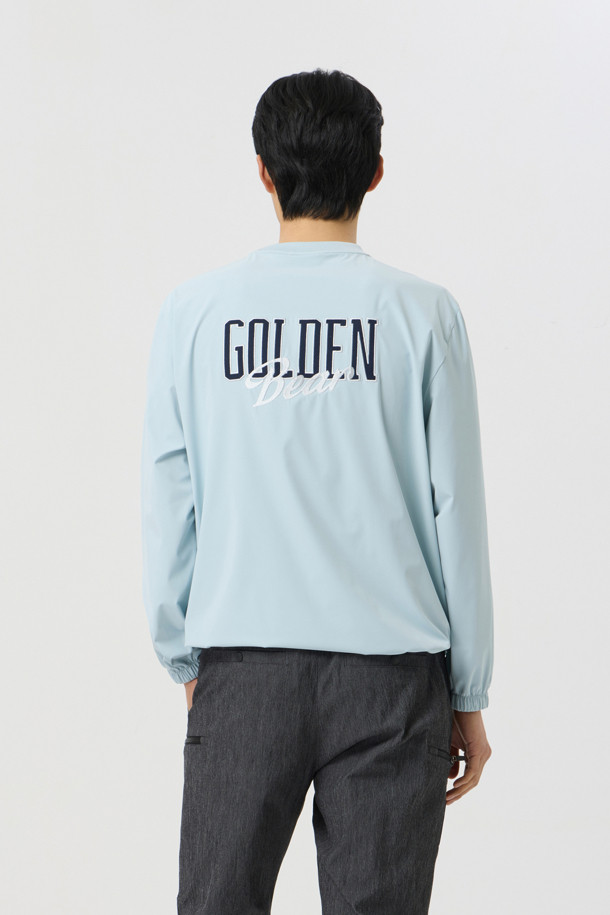 Golden Bear - 긴팔 상의 - Back Logo Woven Sweatshirt