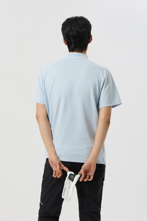 Golden Bear - 반팔티셔츠 - Essential Collar Sweatshirt					 					 					