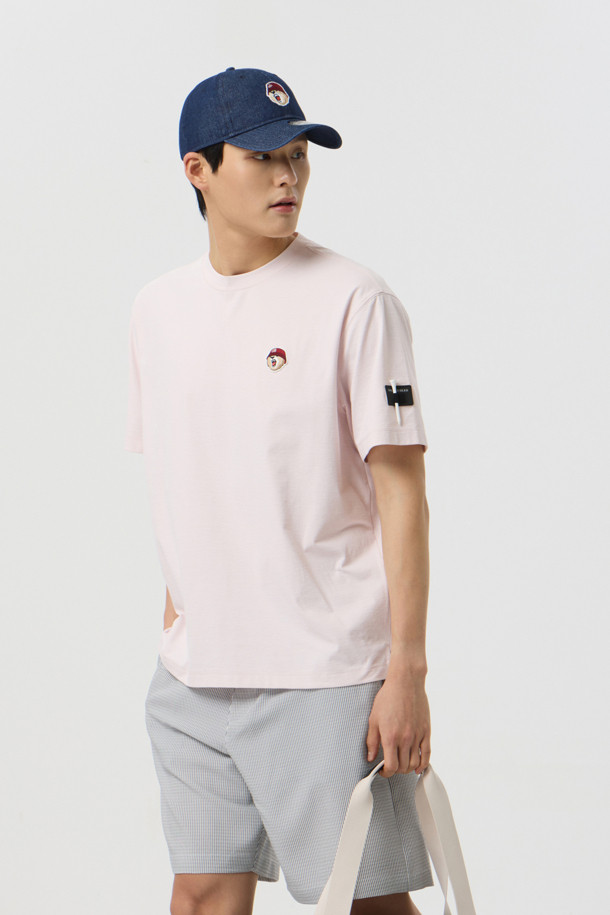 Golden Bear - 반팔티셔츠 - (UNI) SORONA Printed Back T-shirt