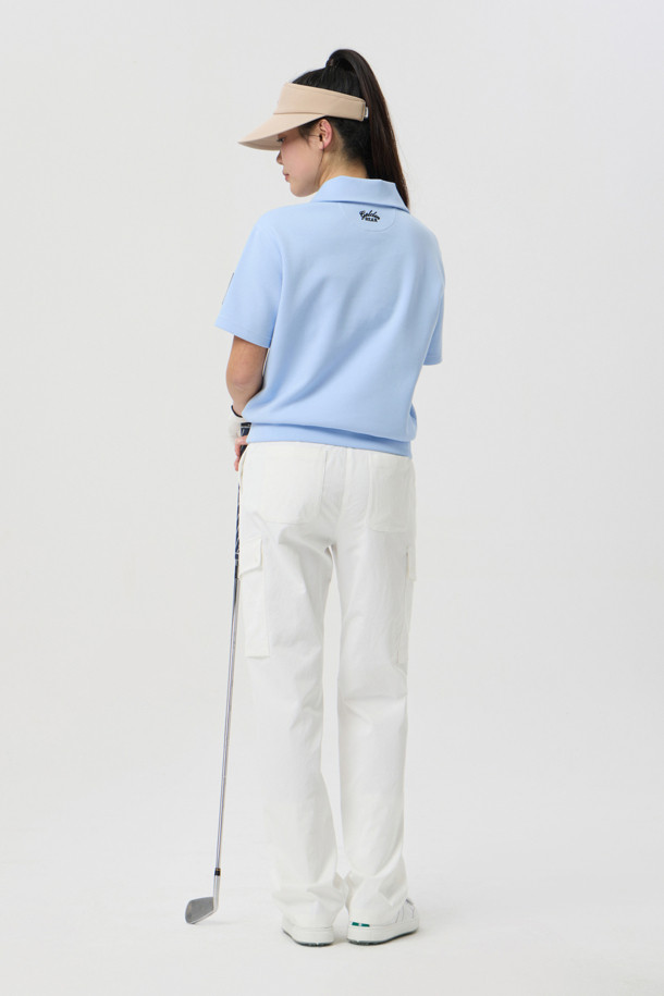 Golden Bear - 롱/미디팬츠 - (WOMEN) Semi-Wide Cargo Pants