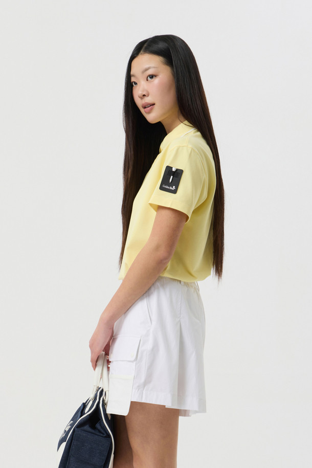 Golden Bear - 반소매 티셔츠 - (WOMEN) Basic Sleeve Polo Shirt					 					 					