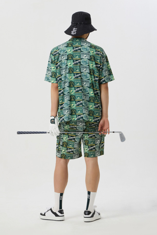 Golden Bear - 하프팬츠 - (UNI) All-Over Printed Shorts					 					 					