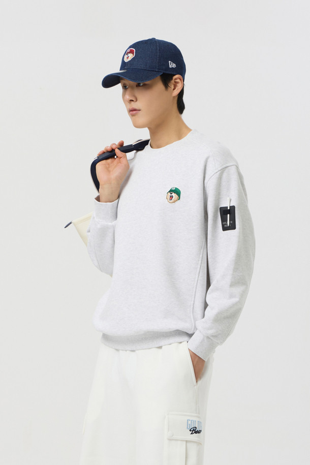 Golden Bear - 스웨트셔츠 - Back Printed Crewneck Pullover					 					 					