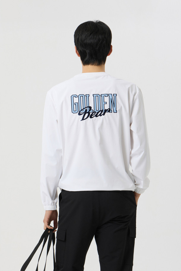 Golden Bear - 긴팔 상의 - Back Logo Woven Sweatshirt