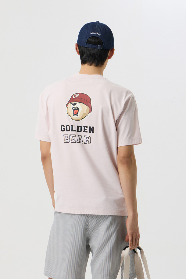 Golden Bear - 반팔티셔츠 - (UNI) SORONA Printed Back T-shirt