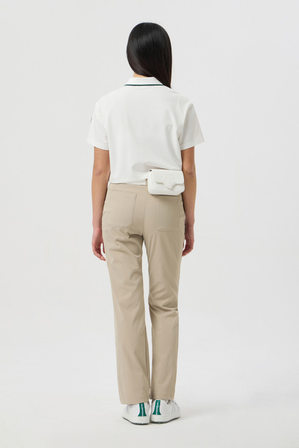 Golden Bear - 롱/미디팬츠 - (WOMEN) Semi-Bootcut Pants