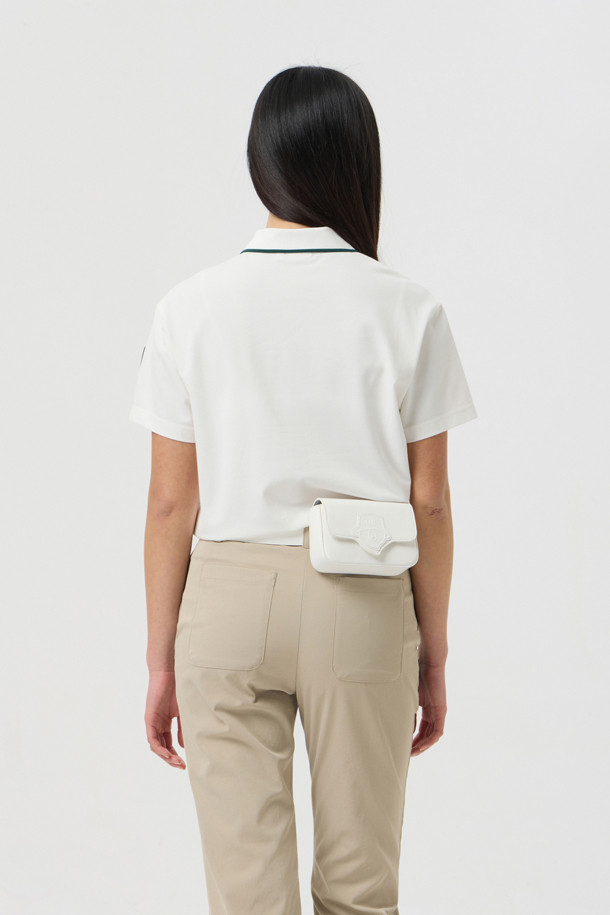 Golden Bear - 반소매 티셔츠 - (WOMEN) Basic Sleeve Polo Shirt					 					 					