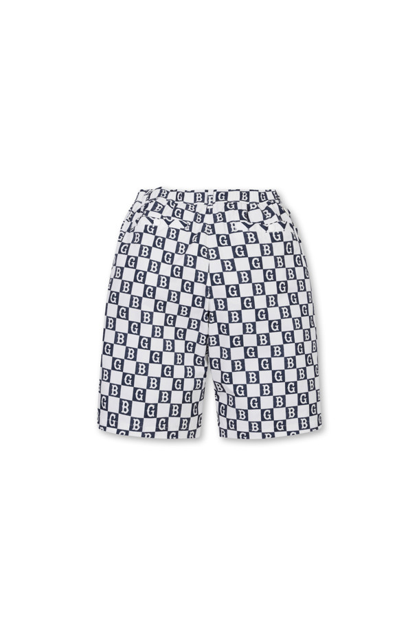 Golden Bear - 하프팬츠 - Checker Board Patterned Shorts