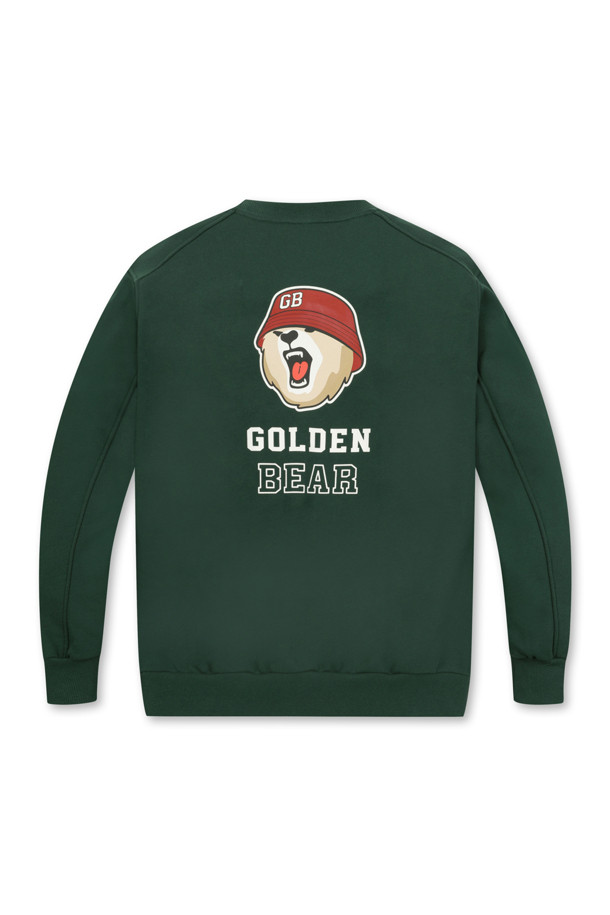 Golden Bear - 스웨트셔츠 - Back Printed Crewneck Pullover					 					 					