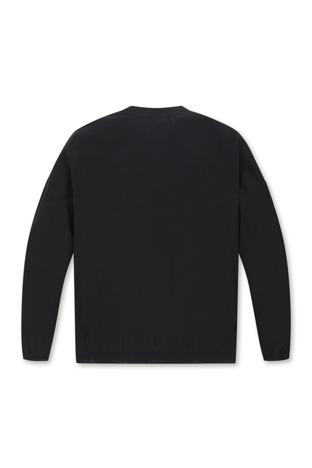 Golden Bear - 긴팔 상의 - Stretchable Woven Long Sleeves Sweatshirt