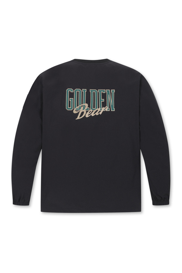 Golden Bear - 긴팔 상의 - Back Printed Woven Sweatshirt