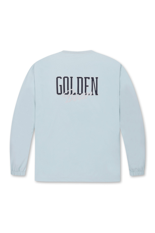 Golden Bear - 긴팔 상의 - Back Printed Woven Sweatshirt