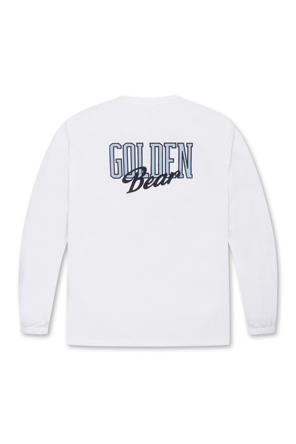 Golden Bear - 긴팔 상의 - Back Printed Woven Sweatshirt