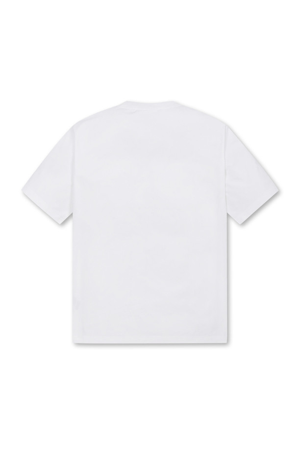 Golden Bear - 반팔티셔츠 - Chest Border Line Crewneck T-shirt