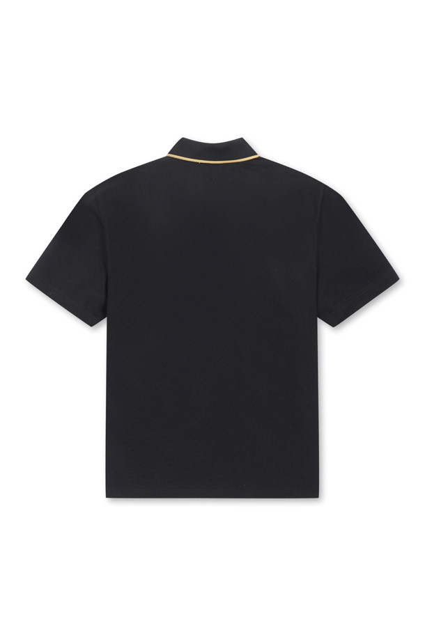 Golden Bear - 반팔티셔츠 - Essential Collar Pique T-shirt				 					 					